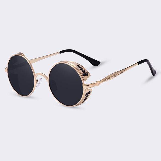 Lisslune | Steampunk Vintage Round Sunglasses Limited Edition