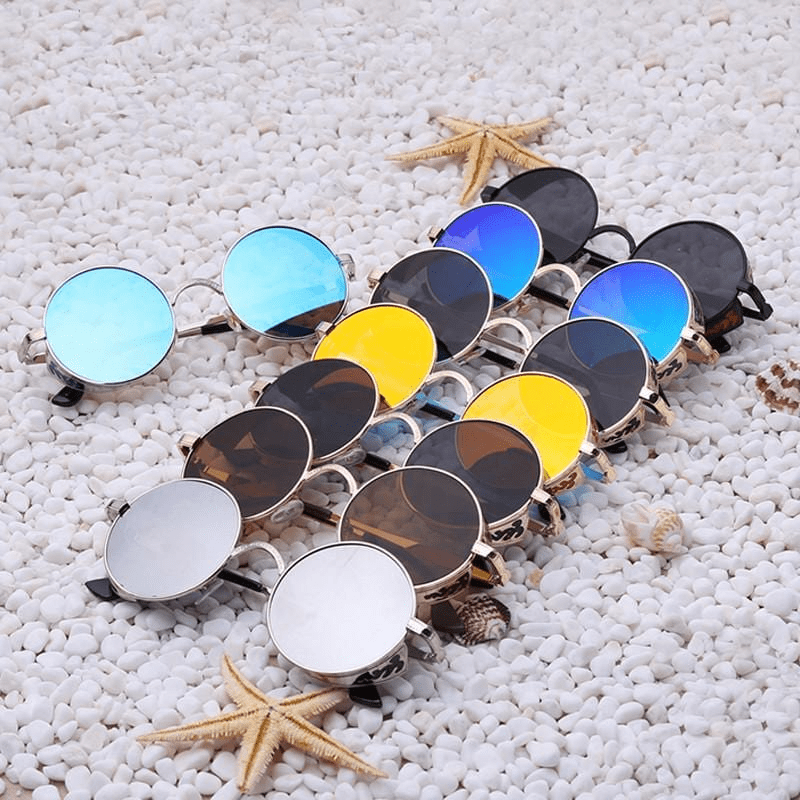 Lisslune | Steampunk Vintage Round Sunglasses Limited Edition
