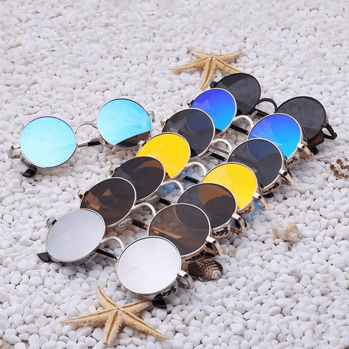 Lisslune | Steampunk Vintage Round Sunglasses Limited Edition