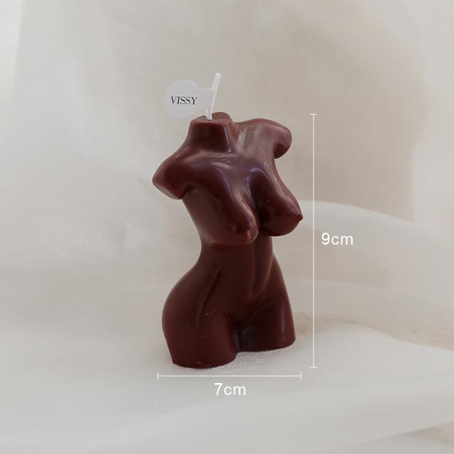 Lisslune | Female Shape Candles (5 Colors)