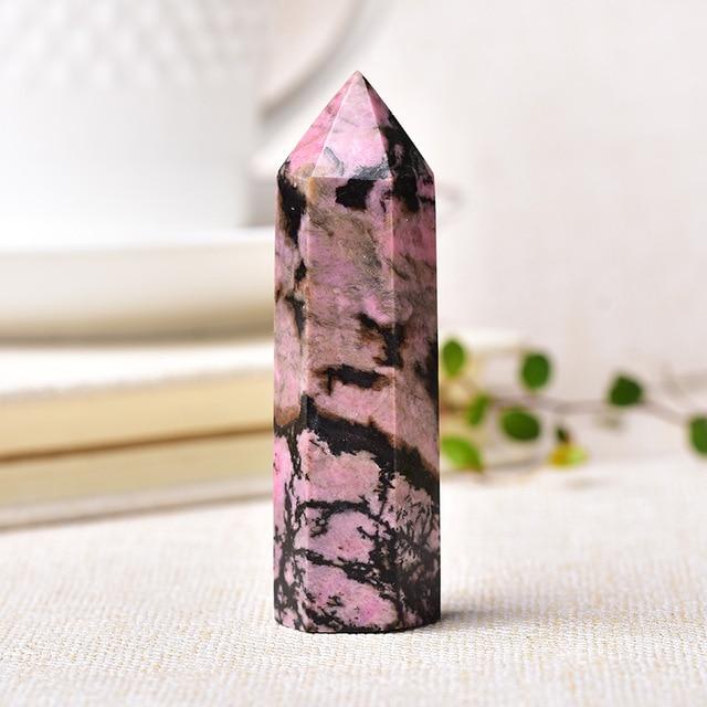 Lisslune | Rhodonite Crystal Point Tower
