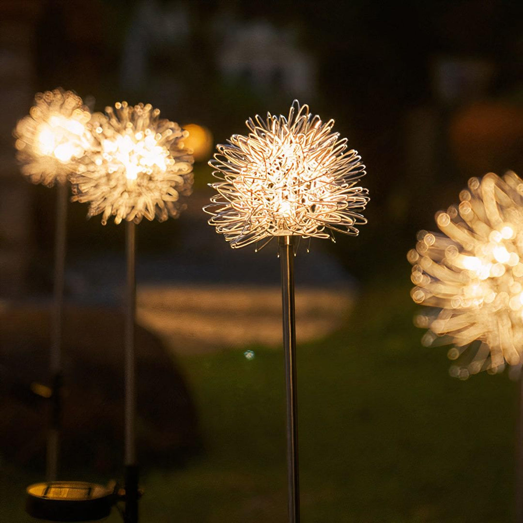 Lisslune | Dandelion Garden Lights, Solar Powered