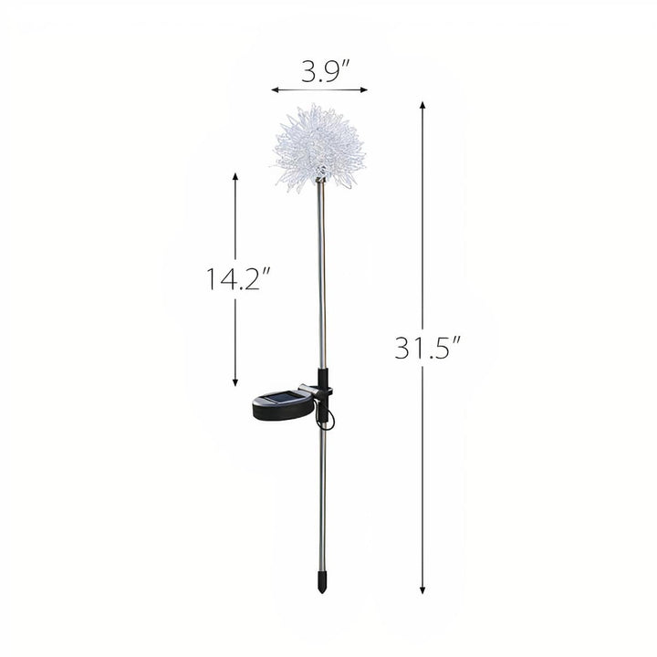 Lisslune | Dandelion Garden Lights, Solar Powered