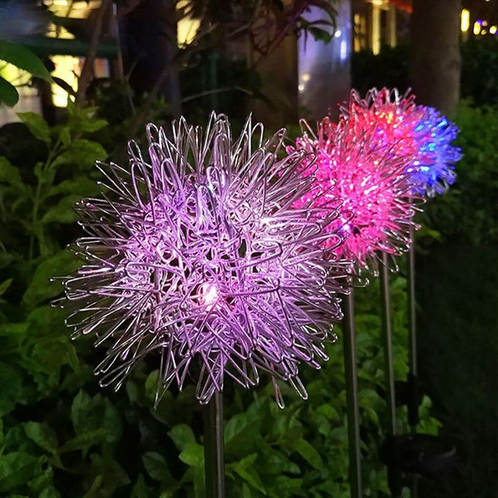 Lisslune | Dandelion Garden Lights, Solar Powered