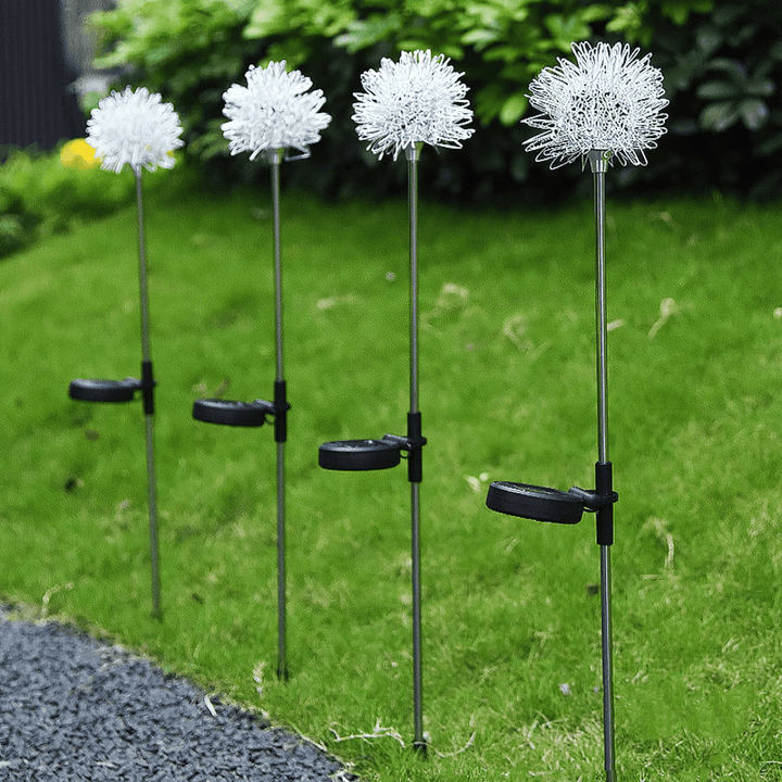 Lisslune | Dandelion Garden Lights, Solar Powered