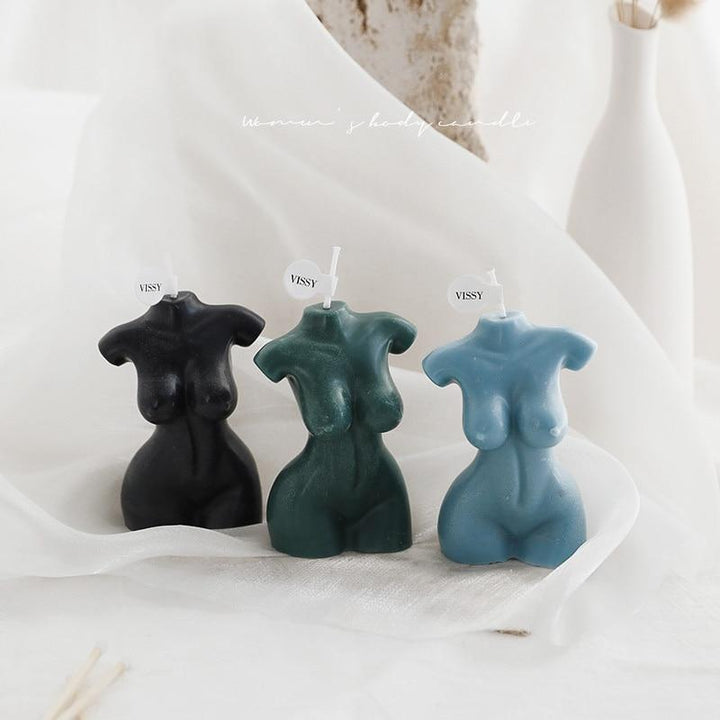 Lisslune | Female Shape Candles (5 Colors)
