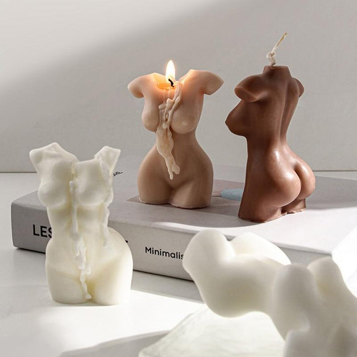 Lisslune | Female Shape Candles (5 Colors)