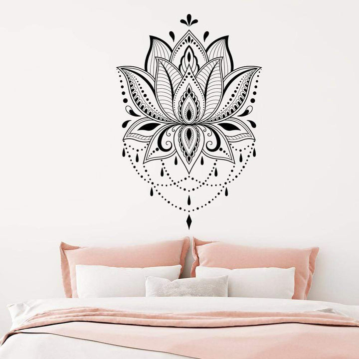 Lisslune | Lotus Mandala Wall Sticker