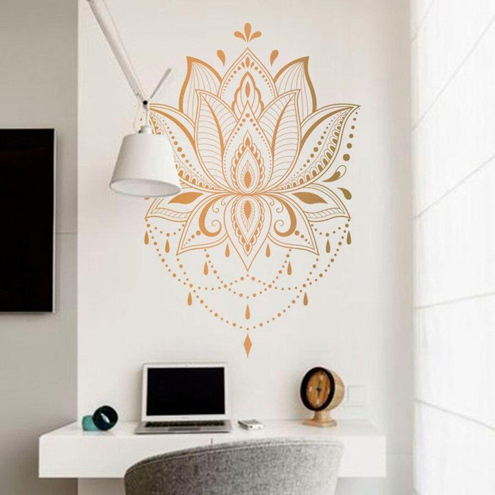 Lisslune | Lotus Mandala Wall Sticker
