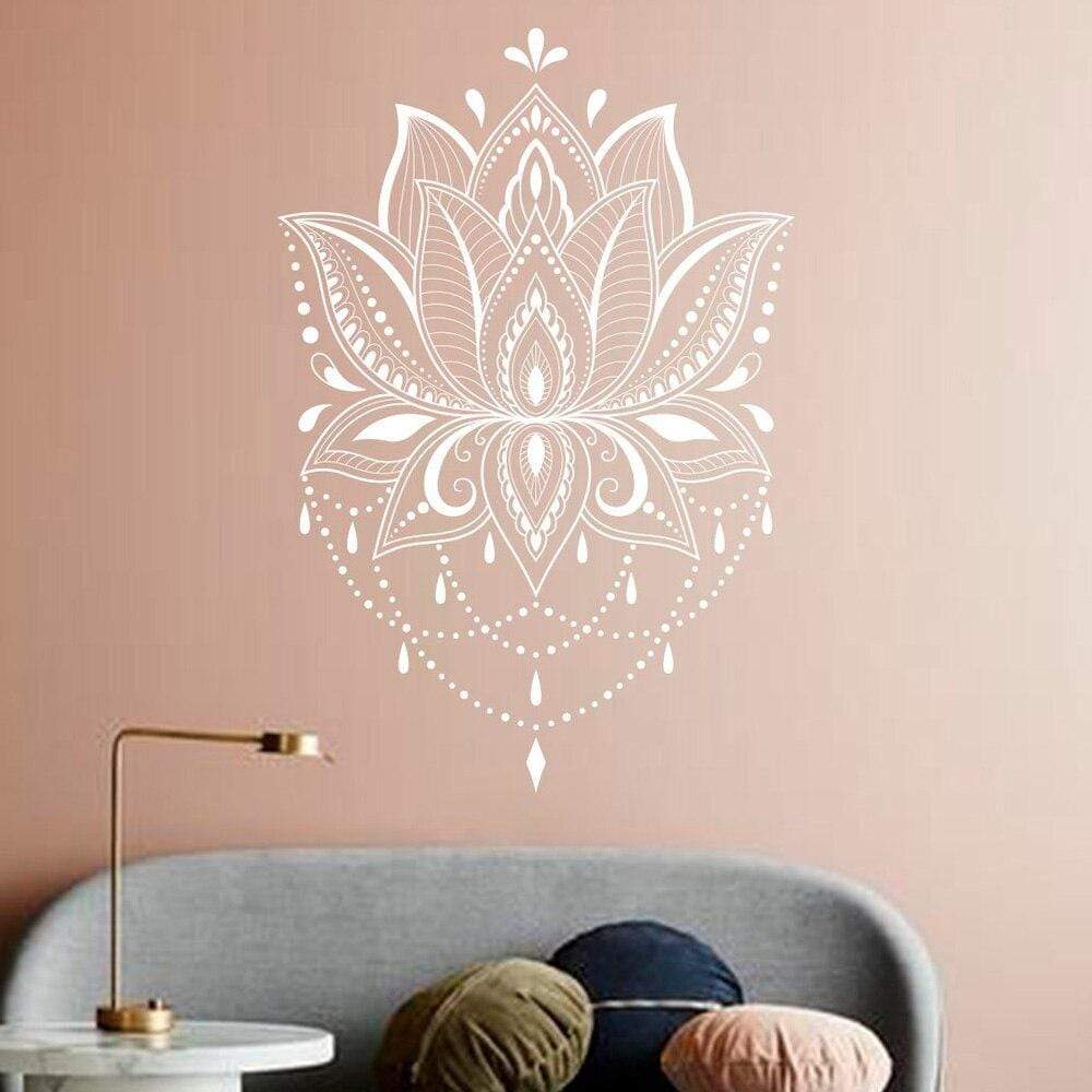 Lisslune | Lotus Mandala Wall Sticker