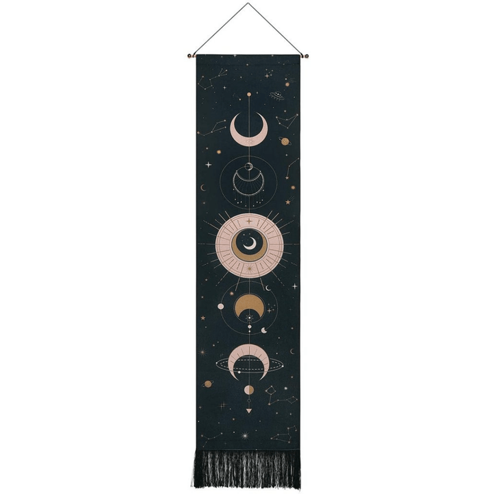 Lisslune | Moon Phases Wall Hanging Tapestry