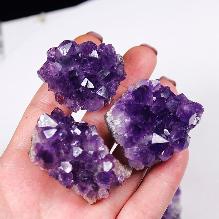 Lisslune | Roh-Amethyst-Quartz-Crystal-Cluster