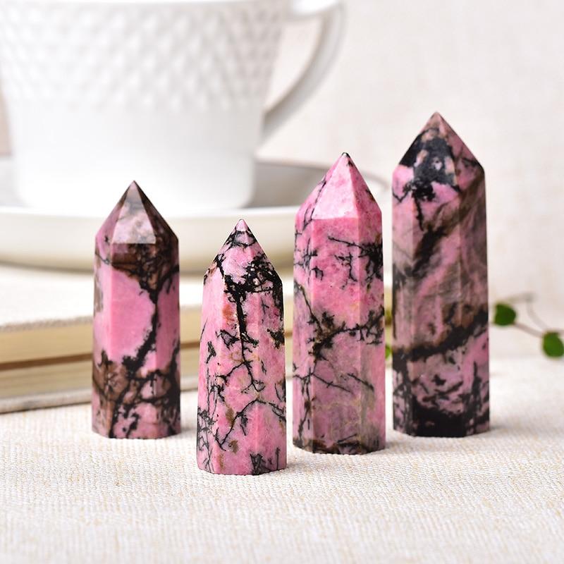 Lisslune | Rhodonite Crystal Point Tower