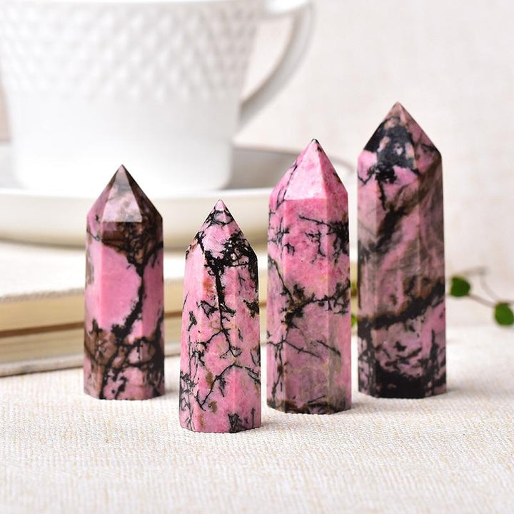 Lisslune | Rhodonite Crystal Point Tower