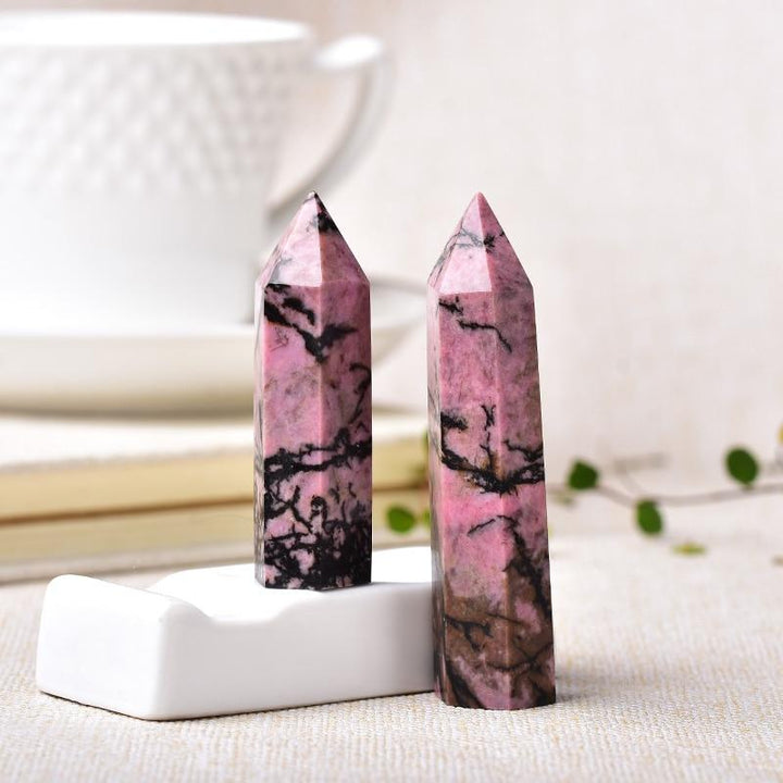 Lisslune | Rhodonite Crystal Point Tower