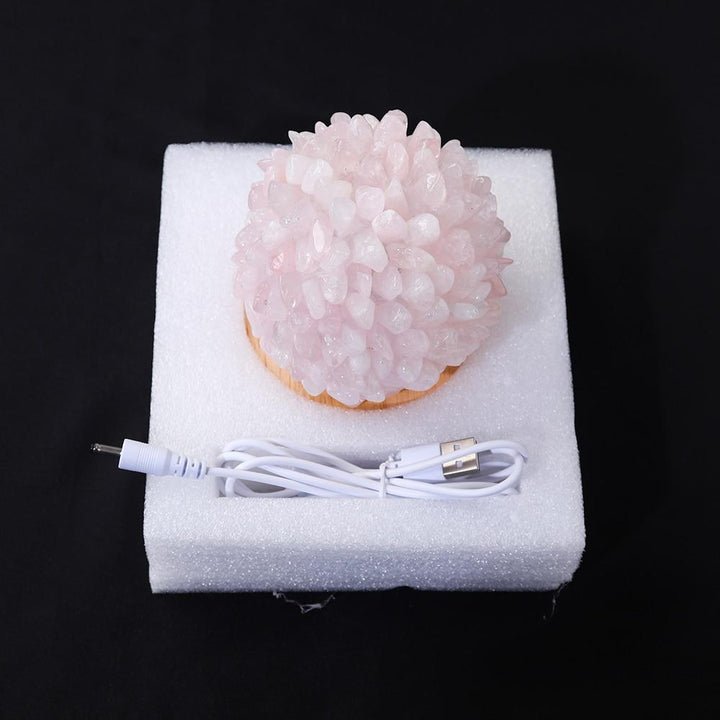 Lisslune | Aventurine Quartz Crystal Lamp
