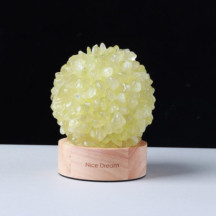 Lisslune | Aventurine Quartz Crystal Lamp
