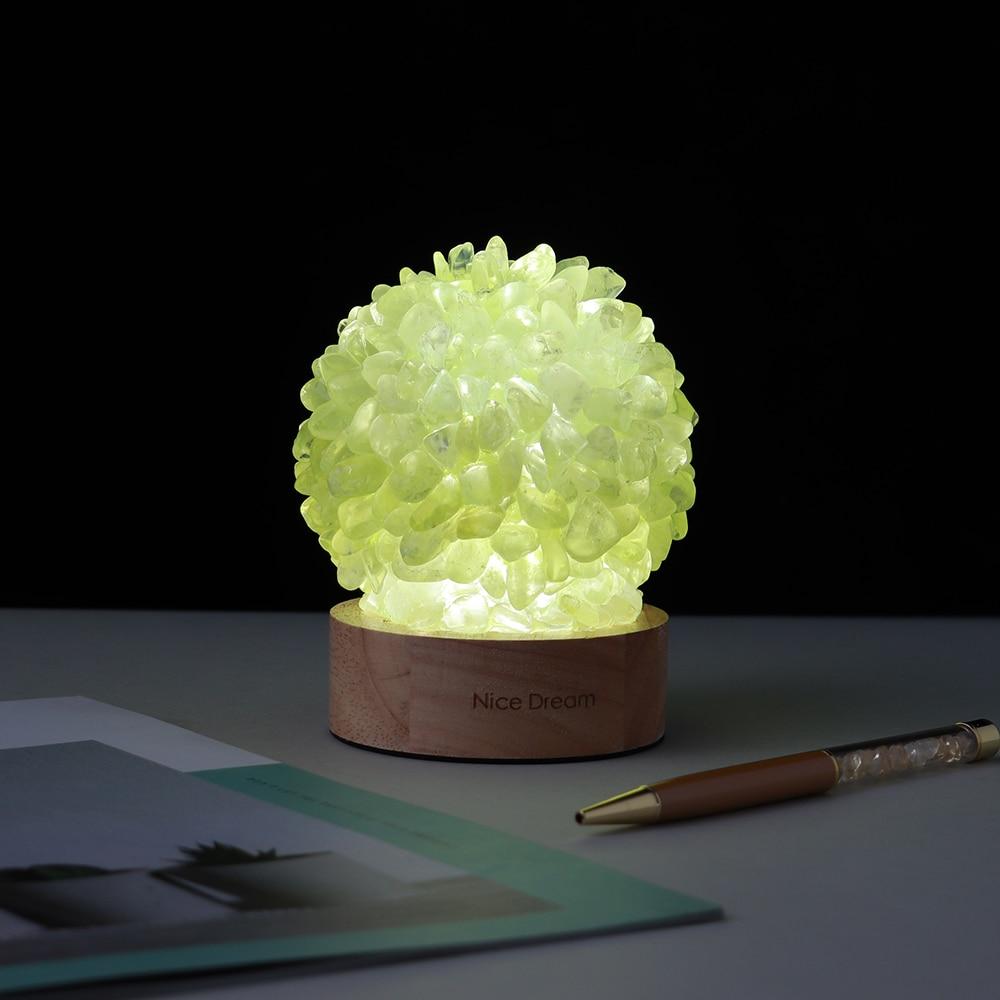 Lisslune | Aventurine Quartz Crystal Lamp