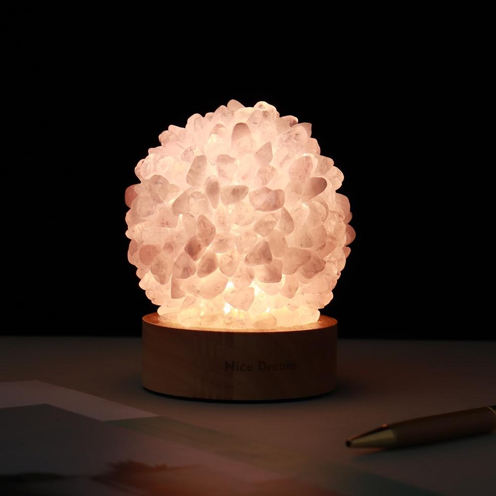 Lisslune | Aventurine Quartz Crystal Lamp