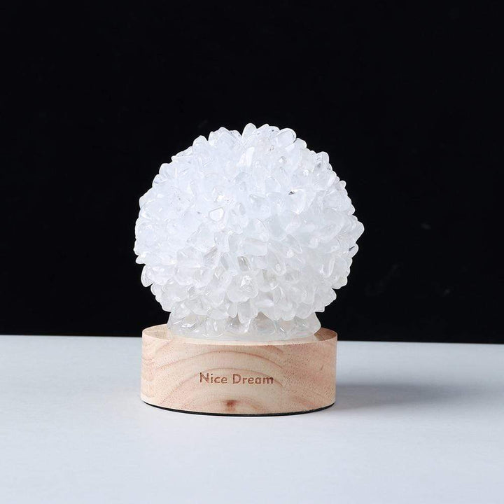 Lisslune | Aventurine Quartz Crystal Lamp