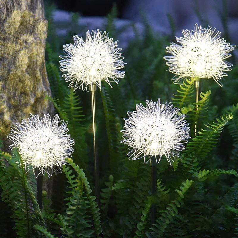 Lisslune | Dandelion Garden Lights, Solar Powered