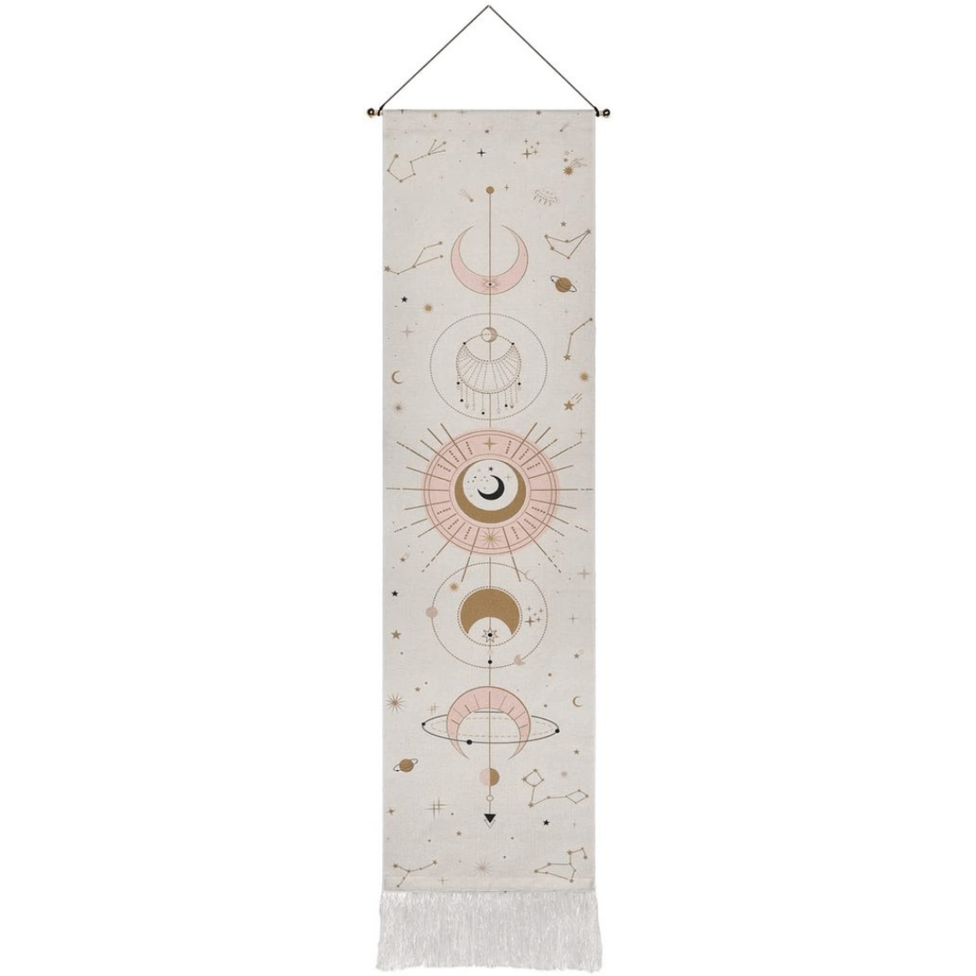 Lisslune | Moon Phases Wall Hanging Tapestry
