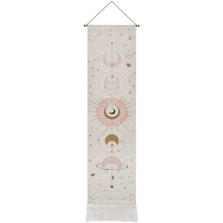 Lisslune | Moon Phases Wall Hanging Tapestry