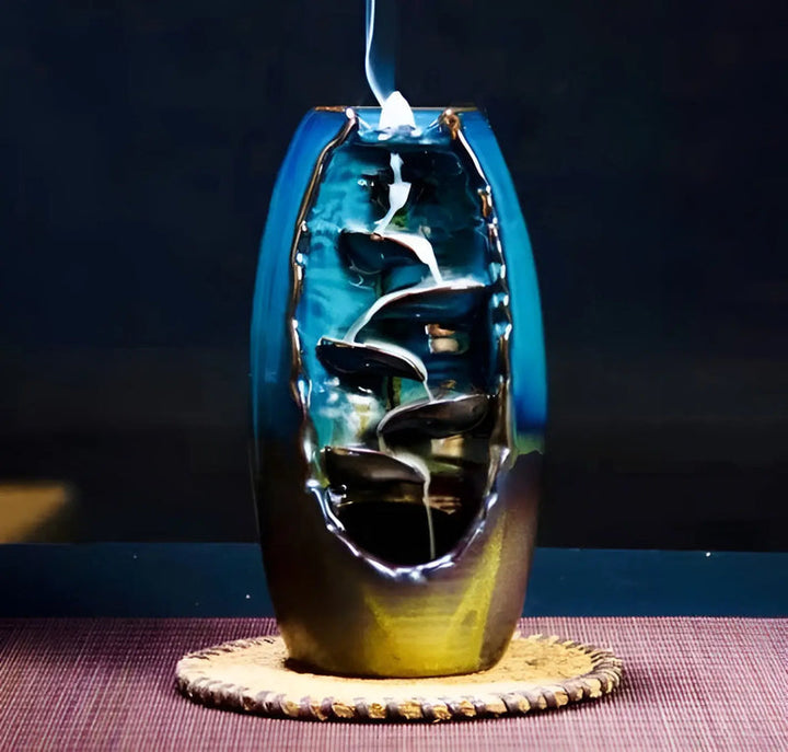 Lisslune | Calm Cascade – soothing waterfall incense holder