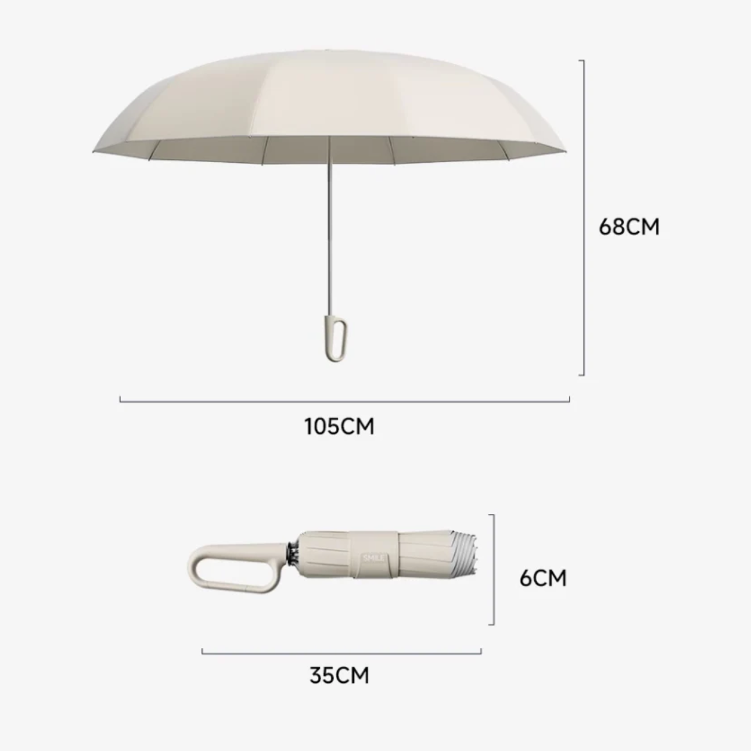 Lisslune | Windproof Umbrella with Reflective Edge – StormGuard