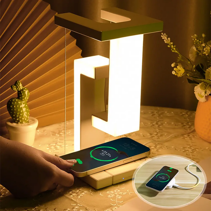 Lisslune | Wireless Charging Lamp - AetherGlow