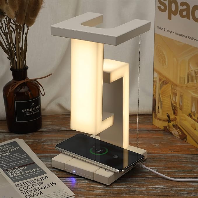 Lisslune | Wireless Charging Lamp - AetherGlow