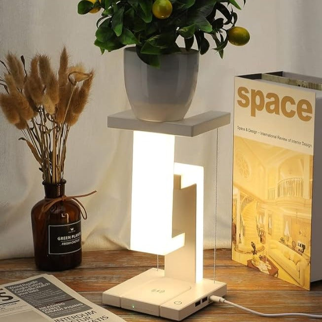 Lisslune | Wireless Charging Lamp - AetherGlow