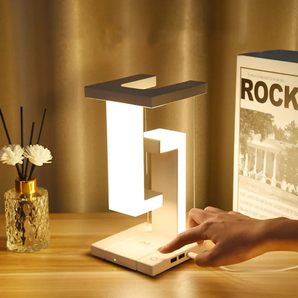 Lisslune | Wireless Charging Lamp - AetherGlow