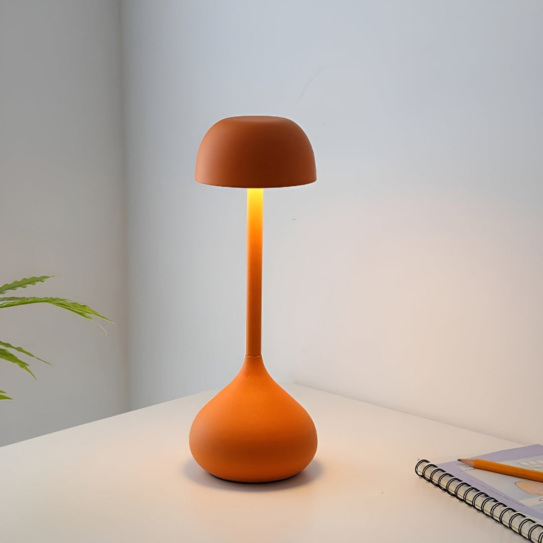 Lisslune | Wireless Dimmable Mushroom Table Lamp - GlowMush