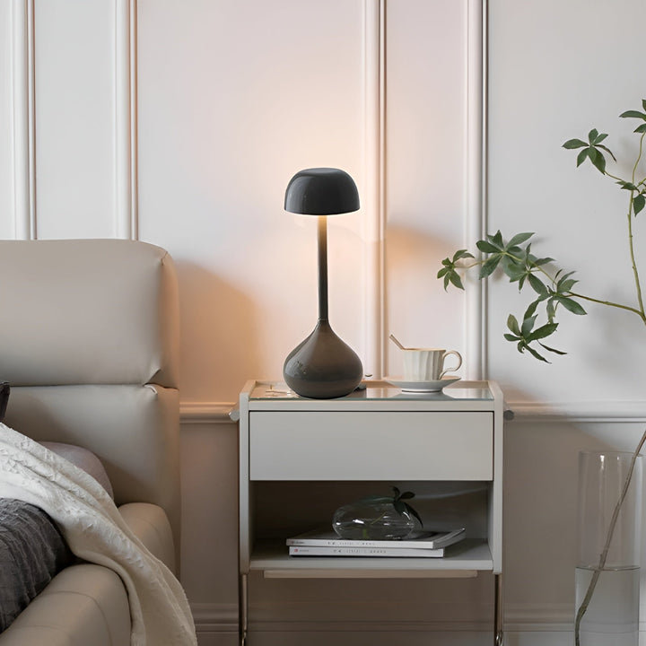 Lisslune | Wireless Dimmable Mushroom Table Lamp - GlowMush