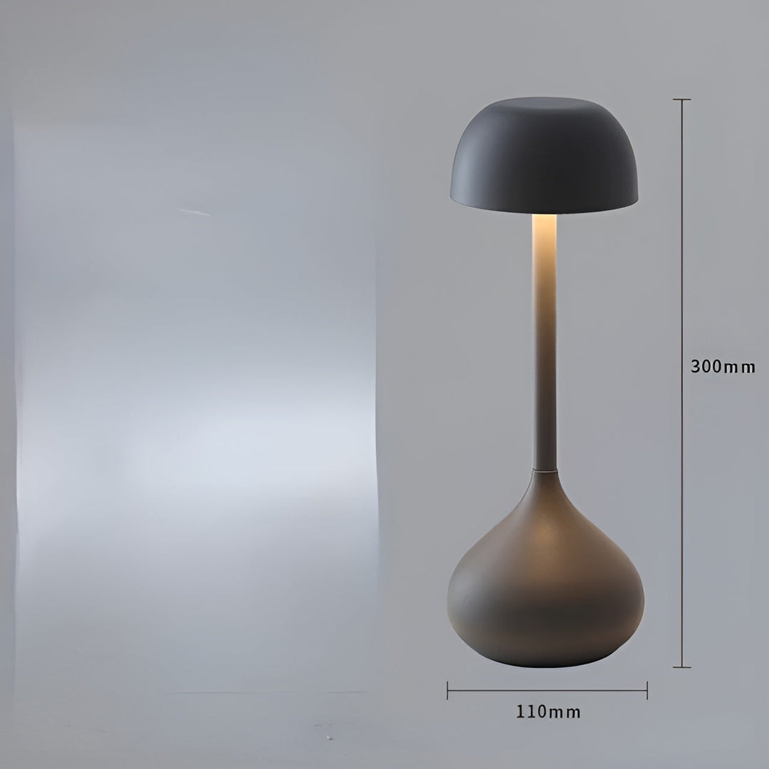 Lisslune | Wireless Dimmable Mushroom Table Lamp - GlowMush