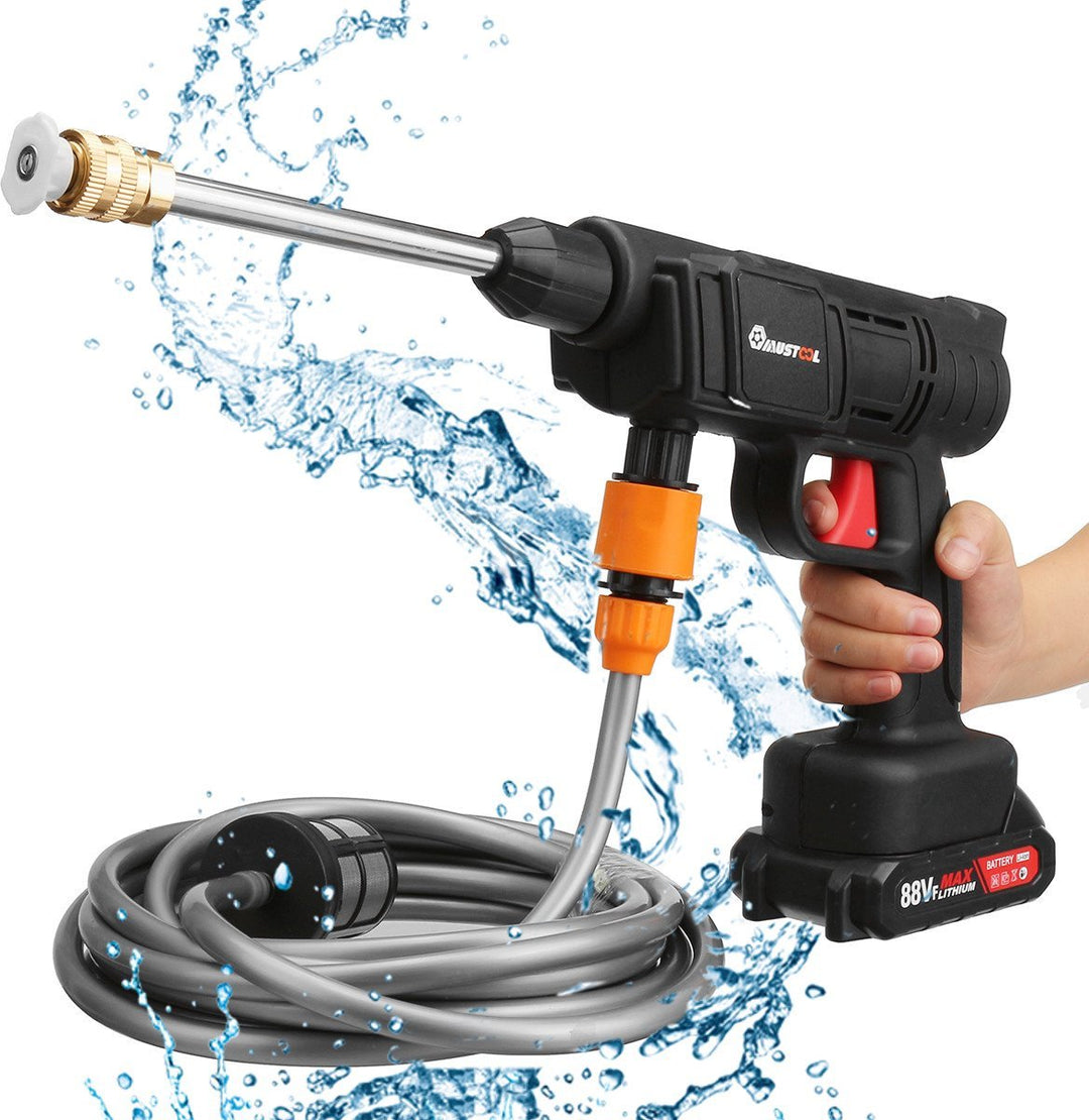 Lisslune | WASHFORCE – Cordless High-Pressure Cleaner with 12000 mAh Battery for Outdoor Cleaning