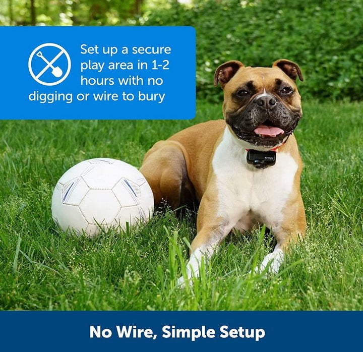 Lisslune | Wireless Dog Fence System – Rechargeable Waterproof Collar for Safe Boundaries