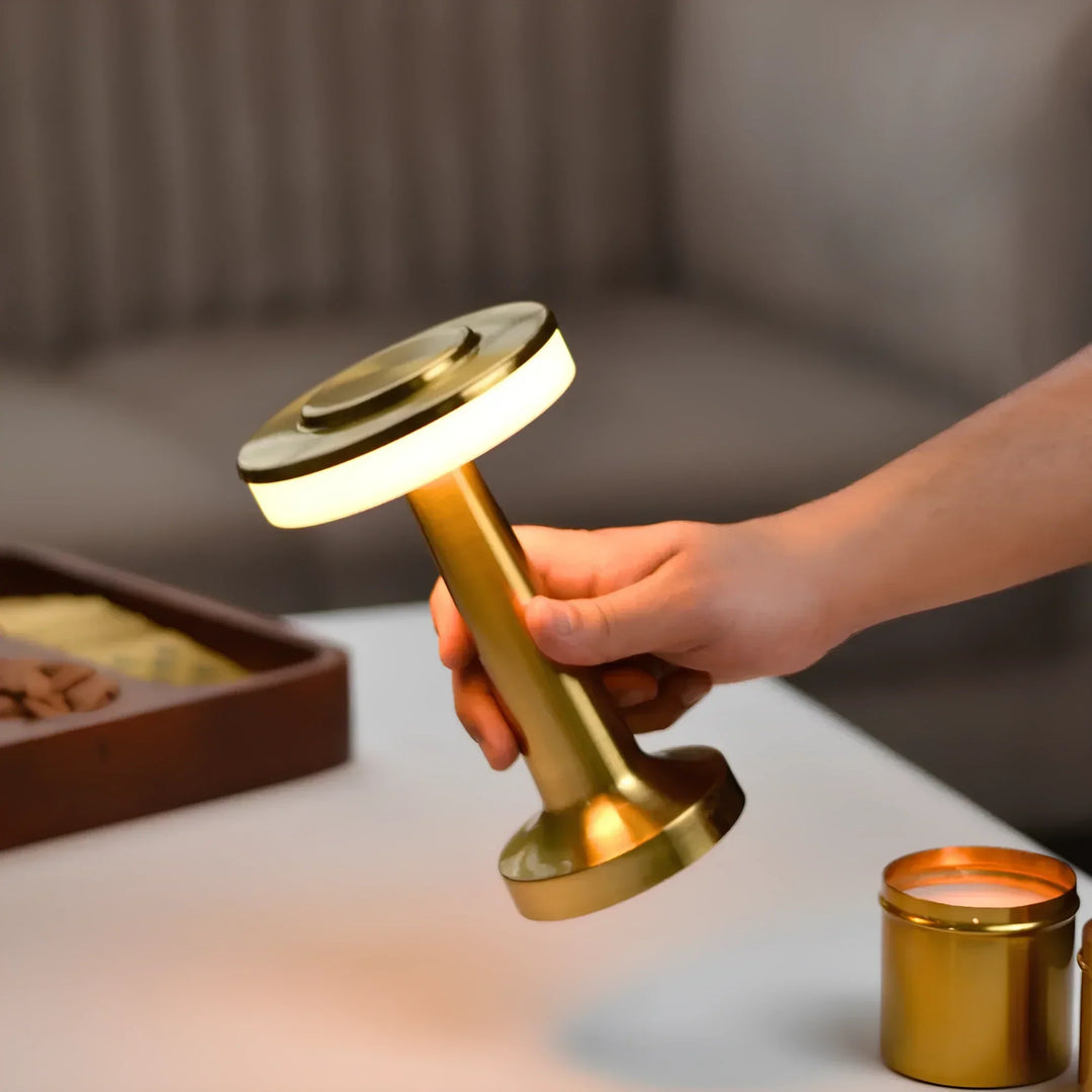 Lisslune | Wireless Retro Table Lamp - LumiBar