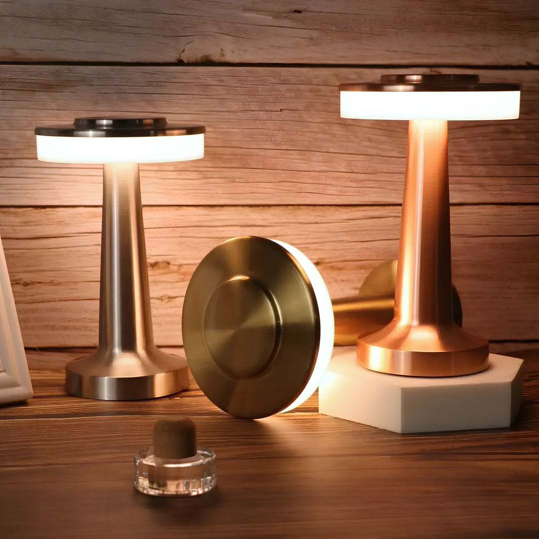 Lisslune | Wireless Retro Table Lamp - LumiBar