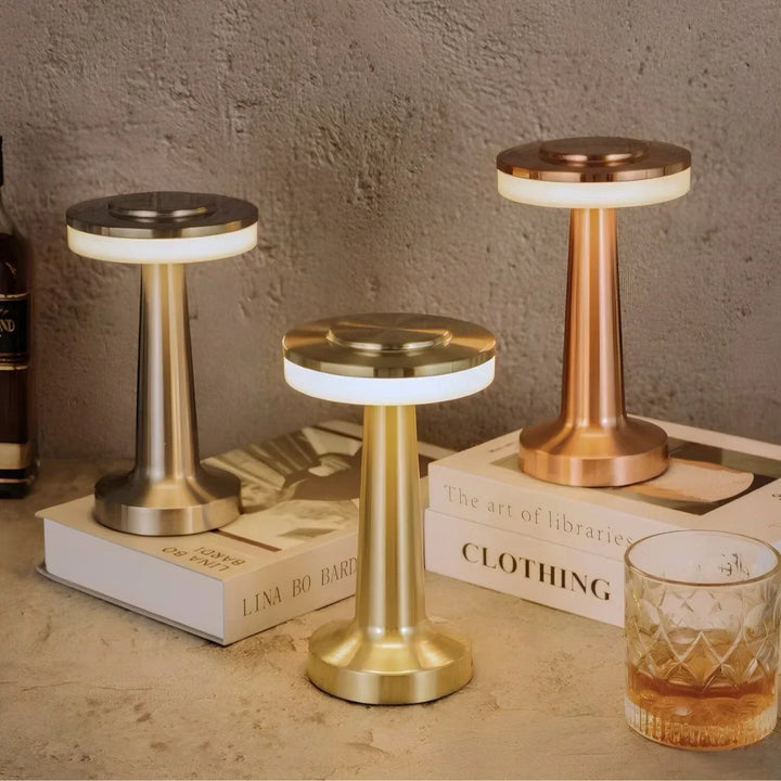 Lisslune | Wireless Retro Table Lamp - LumiBar