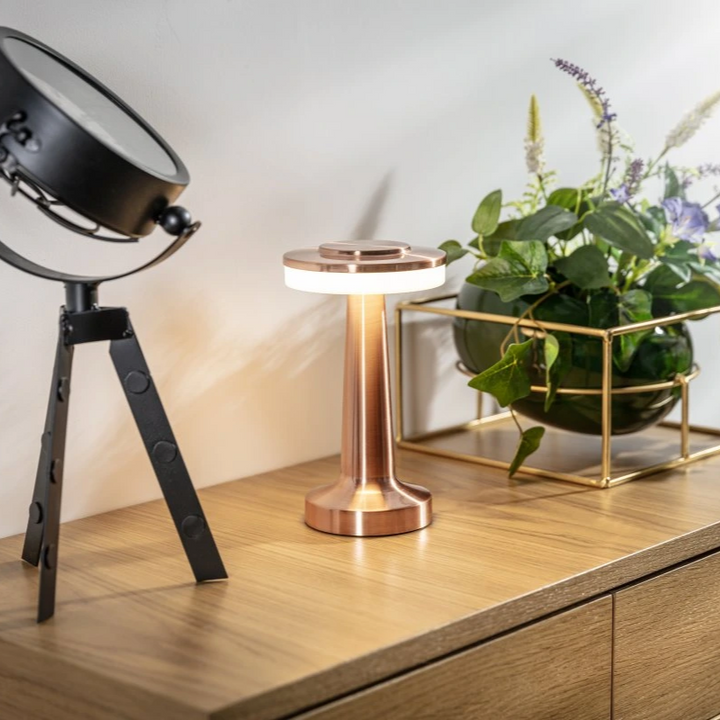 Lisslune | Wireless Retro Table Lamp - LumiBar