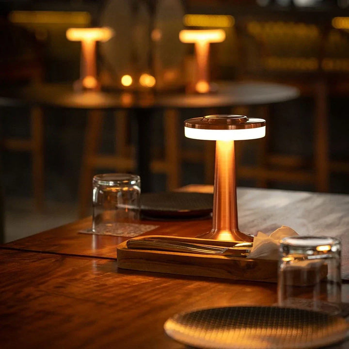 Lisslune | Wireless Retro Table Lamp - LumiBar