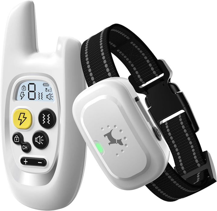 Lisslune | Dog Training Collar with Remote – Shock Lock, Sound & Vibration Modes, Waterproof, 1600ft Range