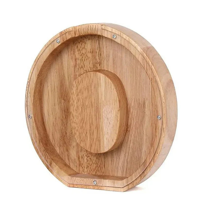 Lisslune | Wooden Alphabet Letters 'Initial' Piggy Bank