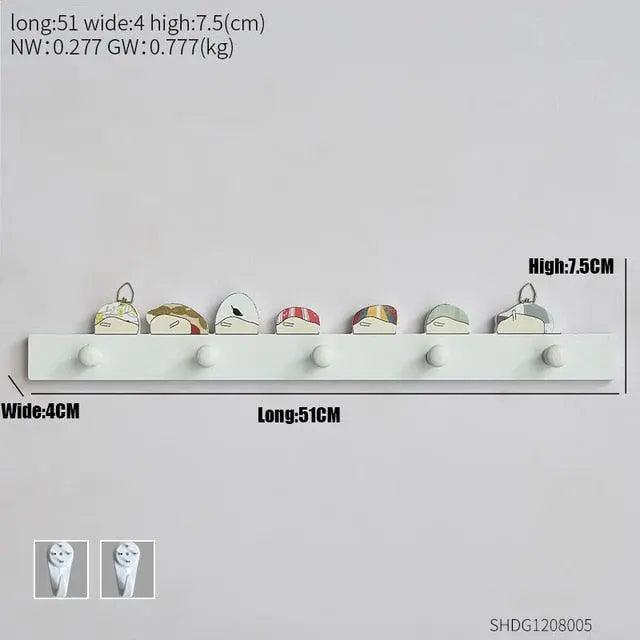 Lisslune | Elegant wooden key holder - Style shelf for organized entrances