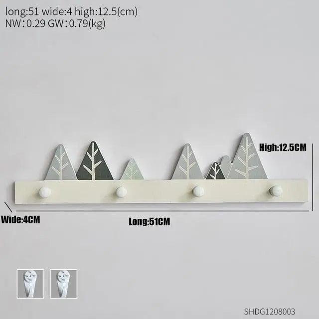 Lisslune | Elegant wooden key holder - Style shelf for organized entrances