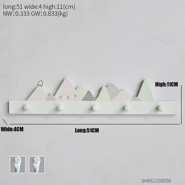 Lisslune | Elegant wooden key holder - Style shelf for organized entrances
