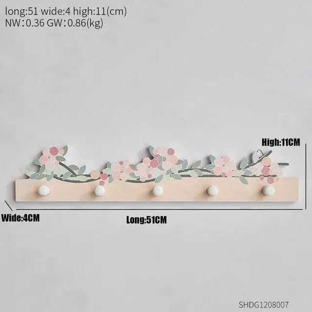 Lisslune | Elegant wooden key holder - Style shelf for organized entrances