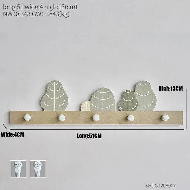 Lisslune | Elegant wooden key holder - Style shelf for organized entrances